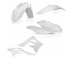 Acerbis Plastic Kit White Kawasaki KX450F 13-15