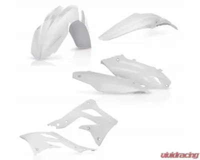 Acerbis Plastic Kit White Kawasaki KX450F 13-15 - 2314190002