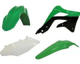 Acerbis Plastic Kit Green/Black Kawasaki KX450F 13-15