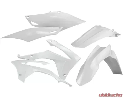 Acerbis Plastic Kit White Honda CRF450R 13-16 - 2314400002