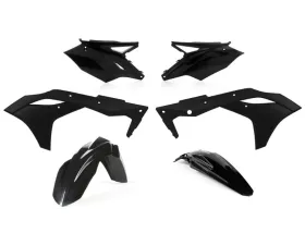 Acerbis Plastic Kit Black Kawasaki KX250F 2017