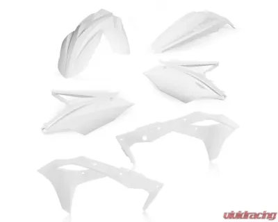Acerbis Plastic Kit White Kawasaki KX250F 2018 - 2685810002