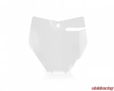 Acerbis Front Number Plate White KTM SX85 2018 - 2685950002