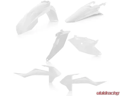Acerbis Plastic Kit White KTM SX85 2018 - 2686010002