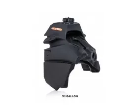 Acerbis Large Capacity Fuel Tank 3.1 Gallon Black KTM SXF250 19-20
