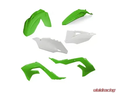 Acerbis Plastic Kit Green/White Kawasaki KX450 19-20 - 2736286345