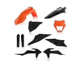 Acerbis Full Plastic Kit Orange/Black KTM EXCF350 2020
