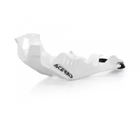 Acerbis Skid Plate w/Linkage Guard White Husqvarna TE250I 2020