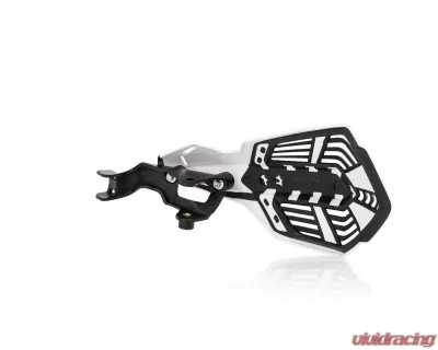 Acerbis K-Future Handguards White/Black for Husqvarna FC250 2014-2020, Lightweight Impact Resistant - 2801971035