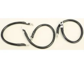All Balls Battery Cable Kit Harley Fxr Super Glide 1986-1988 (Black)
