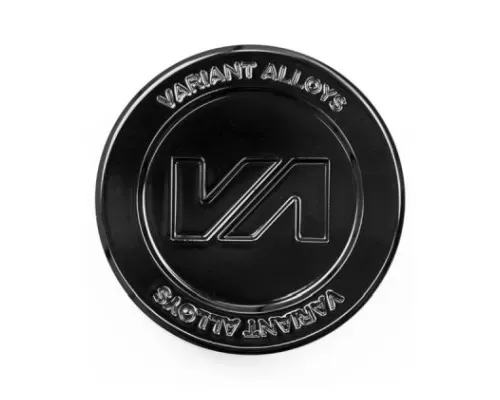 Variant Wheels Replacement Center Cap w/ Base - Gloss Piano Black - VA-CAP-BLK