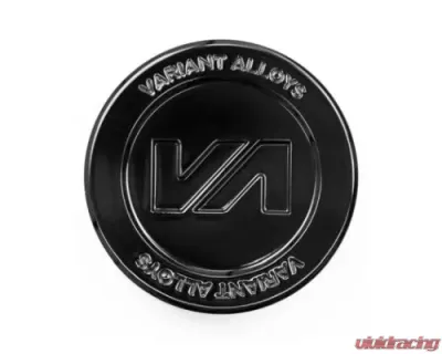 Variant Wheels Replacement Center Cap w/ Base - Gloss Piano Black - VA-CAP-BLK