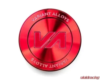 Variant Wheels Replacement Center Cap w/ Base - Translucent Blood Red - VA-CAP-RED