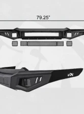 Bulken Offroad Rugged Front Bumper Dodge RAM 2019+                                     - BKN-32624483 - Image 10