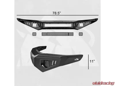 Bulken Offroad Rugged Front Bumper Toyota Tundra 14-18 - BKN-32674009