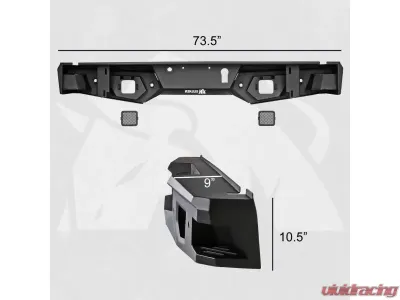 Bulken Offroad Rugged Rear Bumper Ford F-150 15-18 - BKN-33835252