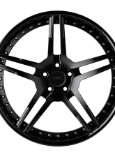MEC Design CCd5 Forged 3-Piece Wheel 22x9.5 22x11.5 5x112 Matte Black Mercedes-Benz S63 | S65 AMG W222 2014+                                     - MEC-CCd5-22 - Image 2