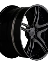 MEC Design CCd5 Forged 3-Piece Wheel 22x9.5 22x11.5 5x112 Matte Black Mercedes-Benz S63 | S65 AMG W222 2014+                                     - MEC-CCd5-22 - Image 3
