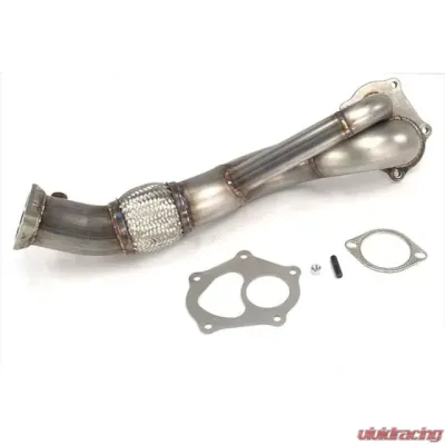 ETS 08-16 Mitsubishi Evolution X Recirculated Downpipe Recirculated Downpipe - 100-10-EXH-001