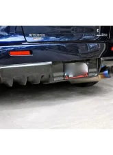 ETS 08-16 Mitsubishi Evolution X Titanium Single Exit Exhaust System ETS Mitsubishi Evoluiton X Single Exit Exhaust System Titanium Brushed Tip                                     - 100-10-EXH-012 - Image 3