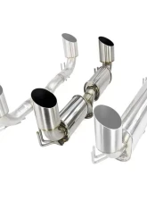 ETS 08-16 Mitsubishi Evolution X V3 Dual Muffler Rear Section Dual Muffler V3 Rear Section Only                                     - 100-10-EXH-014 - Image 3