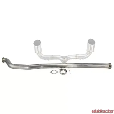 ETS 08-16 Mitsubishi Evolution X V3 Midpipe with Resonator V3 Midpipe with resonator - 100-10-EXH-017