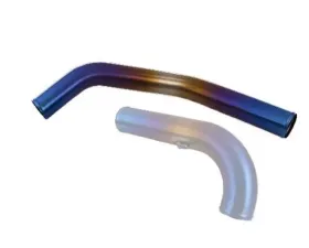 ETS 08-16 Mitsubishi Evolution X Titanium Upper Rear Pipe Upper Rear Pipe Only Titanium No Burn