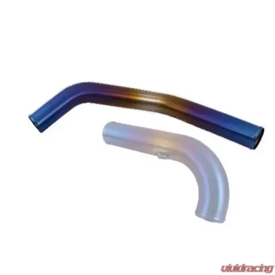 ETS 08-16 Mitsubishi Evolution X Titanium Upper Rear Pipe Upper Rear Pipe Only Titanium No Burn - 100-10-ICP-014
