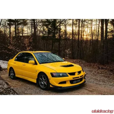 ETS 03-06 Mitsubishi Evolution 8|9 Wide Tank 4.0" Intercooler Upgrade Anodized Black - 100-20-IC-086