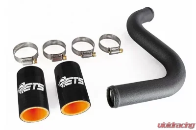 ETS 03-06 Mitsubishi Evolution 8|9 Upper Radiator Pipe Wrinkle Black - 100-20-RAD-001