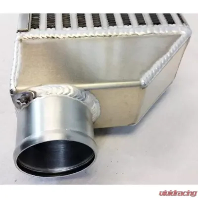 ETS 95-99 Mitsubishi 2G DSM Street 3.5" Intercooler Upgrade 2.5" In/out Anodized Black Stencil - 100-40-IC-020