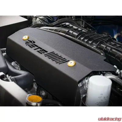 ETS Pulley Cover Gold Subaru WRX 2015-2021 - 15-WRX-PSC-3