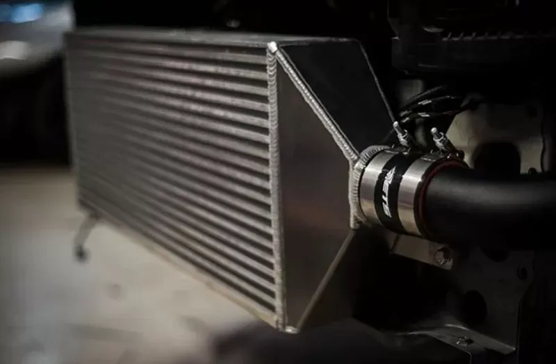 ETS 04-07 Subaru STI Front Mount Intercooler 4.0" Intercooler Upgrade Anodized Gold - 200-10-IC-027