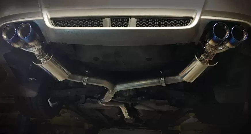 ETS 11-14 Subaru STI | WRX Catback Exhaust System No Resonator Polished Tips - 200-20-EXH-002