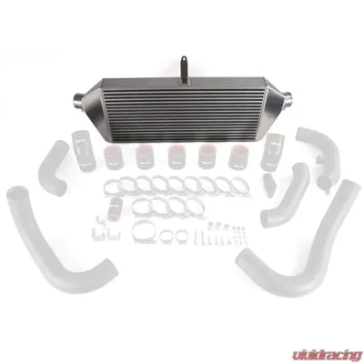ETS 08-14 Subaru STI and WRX Front Mount Intercooler 3.0" Intercooler Upgrade Anodized Black Stencil - 200-20-IC-008