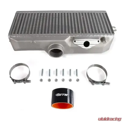 ETS 08-14 Subaru STI Top Mount Intercooler Top Mount Intercooler Upgrade Anodized Black - 200-20-IC-038