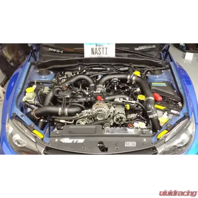 ETS 08-14 Subaru STI Intake Wrinkle Black Air Intake Kit Speed Density Wrinkle Black - 200-20-INT-004