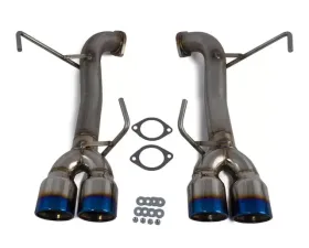 ETS 2015-2021 Subaru STI Axleback Exhaust System Extreme No Mufflers Blue Tips