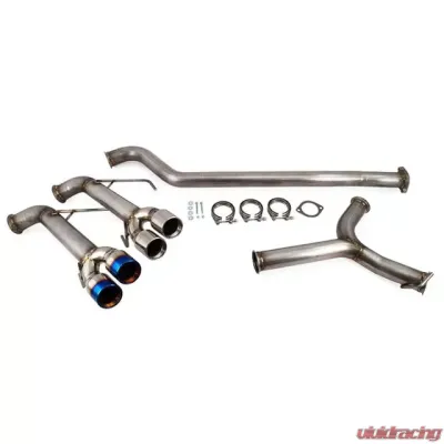 ETS 2015-2021 Subaru STI Catback Exhaust System Standard Mufflers Blue Tips - 200-30-EXH-012