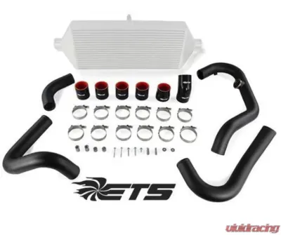 ETS 2015-2021 Subaru STI Rotated Turbo Piping Kit Stock MAF HKS BOV Wrinkle Black - 200-30-ICP-008