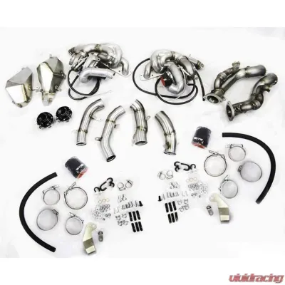 ETS 2009-2021 Nissan GTR G25 Quick Spooling Turbo Kit G25-660 3.5" Inlet 3.5" Downpipes Recirc Wastegates - 300-10-TK-95