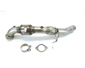 ETS Ford Focus RS Downpipe w/ GESI High Flow Cat Direct Fit To ETS Exhaust