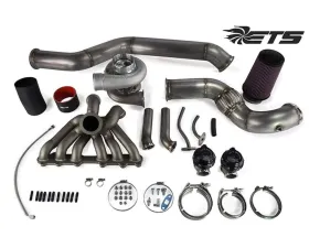 ETS 93-98 Toyota MK4 Supra PTE 6266 Gen 2 BB T4 Single Scroll Turbo Kit