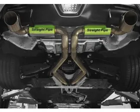 ETS Exhaust System Extreme Straight Pipe Non-Resonated Toyota Supra A90 2020-2024