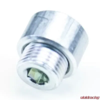 Weld-On Bung for IAT or CLT Sensor 3/8 Inch NPT Aluminum DIYAutoTune - 38NPT-Bung_A