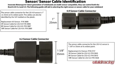 Bosch LSU 4.9 5 Wire Wide Band O2 Sensor DIYAutoTune - INNVT-3888
