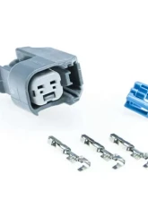 Fuel Injector Connector Bosch EV6 DIYAutoTune                                     - InjConn-EV6 - Image 2