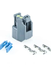 Fuel Injector Connector Bosch EV6 DIYAutoTune                                     - InjConn-EV6 - Image 2