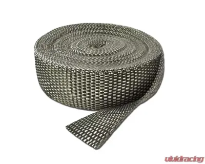 Exhaust Wrap 50 Foot x 1 Inch Platinum Weave Lock Up To 1800 Degree F Rogue Series Thermo Tec - 11061