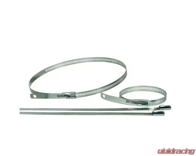 Exhaust Wrap Fasteners V8 8-9 and 4-18 Inch Snap Strap Kit Thermo Tec - 13101